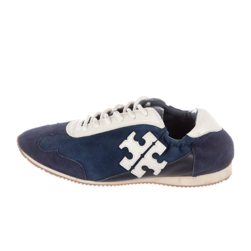 Tory Burch Blue and White Athletic Shoes - Picture 5 of 8